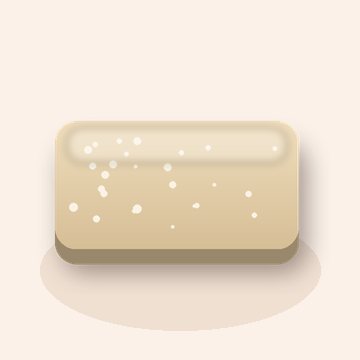Мыло Овсяные хлопья